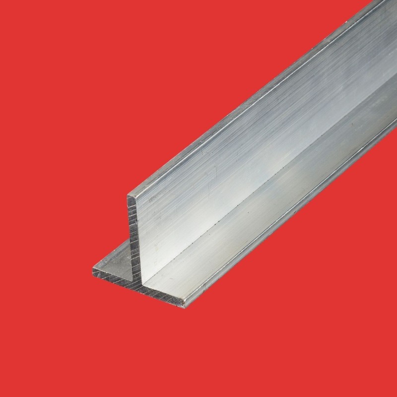 Perfil aluminio en t 30x30