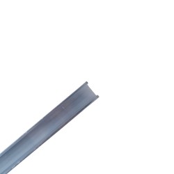 Perfil en u aluminio 50x100