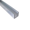 Perfil en u aluminio 40x60