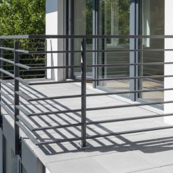 Hierro plano aluminio 20mm
