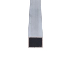 Tubo cuadrado aluminio 25x25 mm