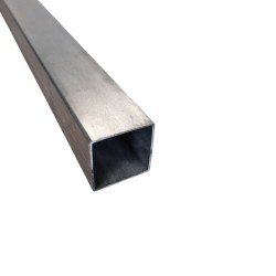Tubo cuadrado acero inoxidable cepillado 25x25 mm