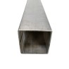 Tubo cuadrado acero inoxidable cepillado 25x25 mm