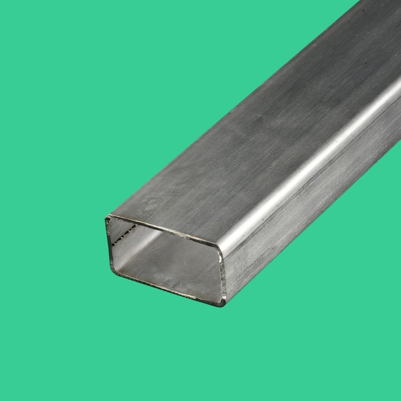 Tubo rectangular acero inoxidable 80x40 mm