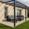 Tubo cuadrado acero negro 100x100 mm