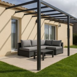 Tubo cuadrado acero negro 50x50 mm