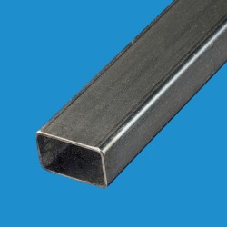 Tubo rectangular acero 30x15 mm