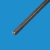 Hierro cuadrado macizo acero laminado 10x10 mm
