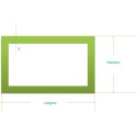 Tubo rectangular acero inoxidable 60x30 mm