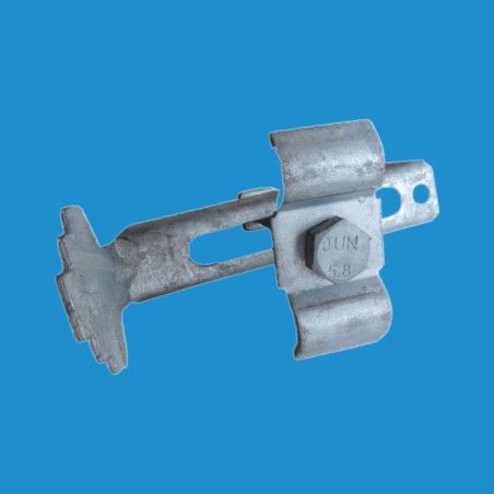 Fijación rejilla metálica para el suelo