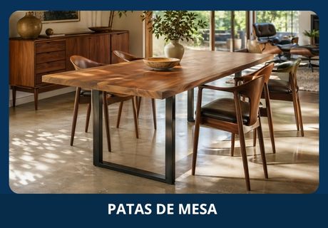 Patas de mesa en acero